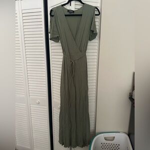 Lulu's Sage Green dress size large